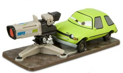 Acer with camera Disney PVC figure (from Cars 2)