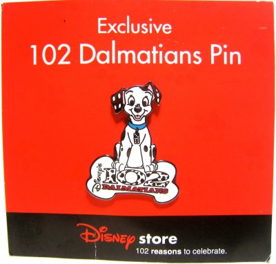 '102 Dalmatians' puppy Disney pin