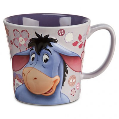 Eeyore Spring Floral coffee mug