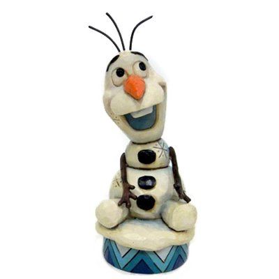 'Silly Snowman' - Olaf Personality Pose figurine (Jim Shore Disney Traditions)