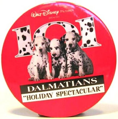 101 Dalmatians Holiday Spectacular button
