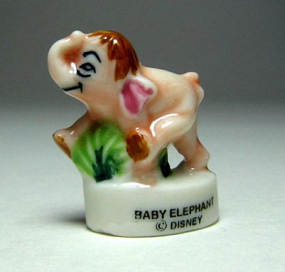 Junior, the baby elephant Disney porcelain miniature figure