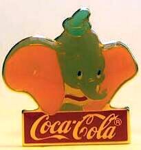 Dumbo Coca-Cola Disney pin