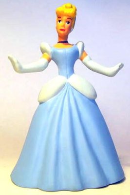Cinderella PVC figure (Disney Stores)