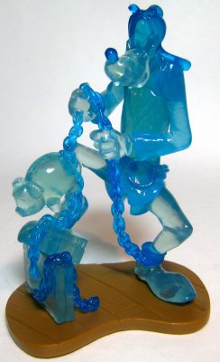 Goofy as Jacob Marley's ghost Disney PVC figurine