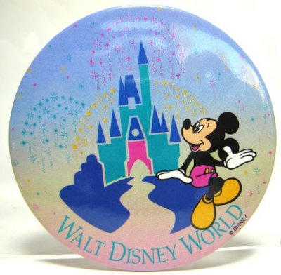 Walt Disney World castle button