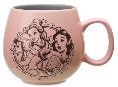 Disney Travel Mug - Disney Princesses with Tiara Lid