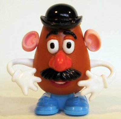 BIGGYMONKEY Mascot Costume of Mr. Potato Head, Famous Character in Toy Story