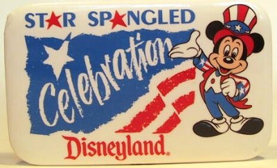 Star Spangled Celebration at Disneyland button