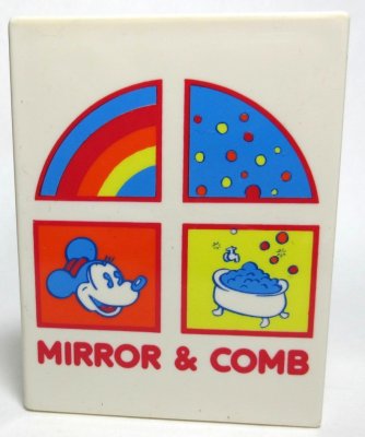 Disney's Minnie Mouse mirror and comb pack