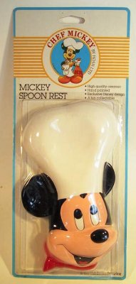 Chef Mickey Mouse spoon rest (Disney)