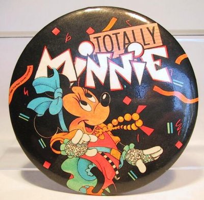 Totally Minnie button