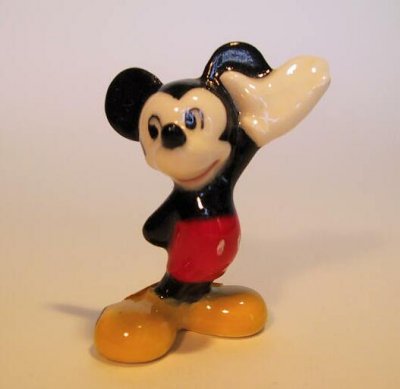 Mickey Mouse figure - miniature (Shaw)