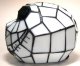 Jack Skellington head Tiffany-style lamp - 1