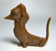 Dachsie plastic figure (Kelloggs) - 0