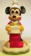 Minne Mouse with Christmas stocking figure