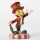 'Jolly Jiminy' - Jiminy Cricket on peppermint figurine (Jim Shore Disney Traditions) - 1