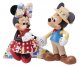 PRE-ORDER: Mickey Mouse and Minnie Mouse botanical figurine (Disney Showcase Collection)