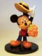 Mickey Mouse with flowers and hat Disney PVC figure