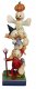 'Teetering Trick-or-Treaters' - Huey, Dewey, and Louie in Halloween costumes figurine (Jim Shore Disney Traditions) - 0