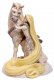 'Innocent Ingenue' - Rapunzel White Woodland figurine (Jim Shore Disney Traditions) - 2