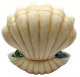 'Seashell Scenario' - Little Mermaid clam scene figurine (Jim Shore Disney Traditions) - 7