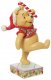 PRE-ORDER: 'Christmas Sweetie' - Winnie the Pooh with candy cane Christmas figurine (Jim Shore Disney Traditions) - 2