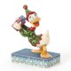 'Santa's Curious Helper' - Donald Duck elf figurine (Jim Shore Disney Traditions)