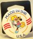 Made in the USA Minnie Mouse button