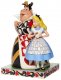 'Chaos and Curiosity' - Alice and Queen of Hearts figurine (Jim Shore Disney Traditions) - 1