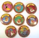 Snow White and the Seven Dwarfs button set
