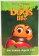 A Bug's Life video release button, featuring Francis