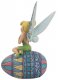 'Spring Sprite' - Tinker Bell sitting on Easter egg figurine (Jim Shore Disney Traditions) - 2