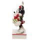 Minnie Mouse 'black, white, red, and green' bag and gift Christmas figurine (Jim Shore Disney Traditions) - 2