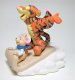 'You make life fun.' - Tigger and Roo on sled Disney figurine - 0