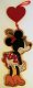 2-sided Minnie Mouse wooden ornament - 1