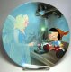 Pinocchio and the Blue Fairy decorative plate