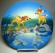 Bashful Bambi decorative plate