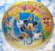 Tokyo Disney Sea 10th anniversary large button, with glitter effect