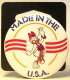 Made in the USA Daisy Duck button