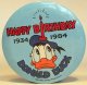 Donald Duck 50th birthday button