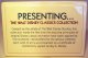 Walt Disney Classics Collection Presenting plaque