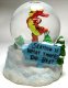 Tigger ice skating mini snowglobe