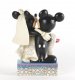 'Congratulations' - Mickey and Minnie Mouse wedding figurine (Jim Shore Disney Traditions) - 1