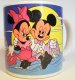 Mickey & Minnie with Pluto at beach coffee mug