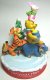 Winnie the Pooh Skating Party - Christmas 1997 Disney figurine