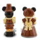 Mickey Mouse & Minnie Mouse as Thanksgiving pilgrims salt & pepper shaker set - 1