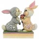 'Bunny Bouquet' - Thumper and his girlfriend figurine (Jim Shore Disney Traditions) - 1
