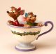 'Tea for Two' - Gus and Jaq figurine (Jim Shore Disney Traditions) - 1