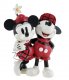 PRE-ORDER: Minnie and Mickey Mouse Christmas winter figurine (2023) (Disney Showcase Collection)